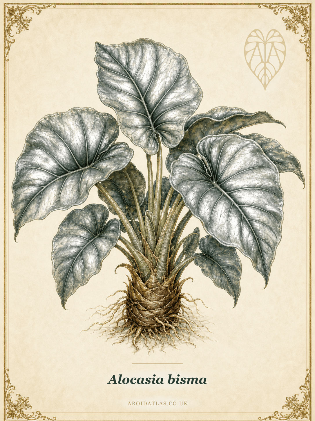 Platinum Alocasia