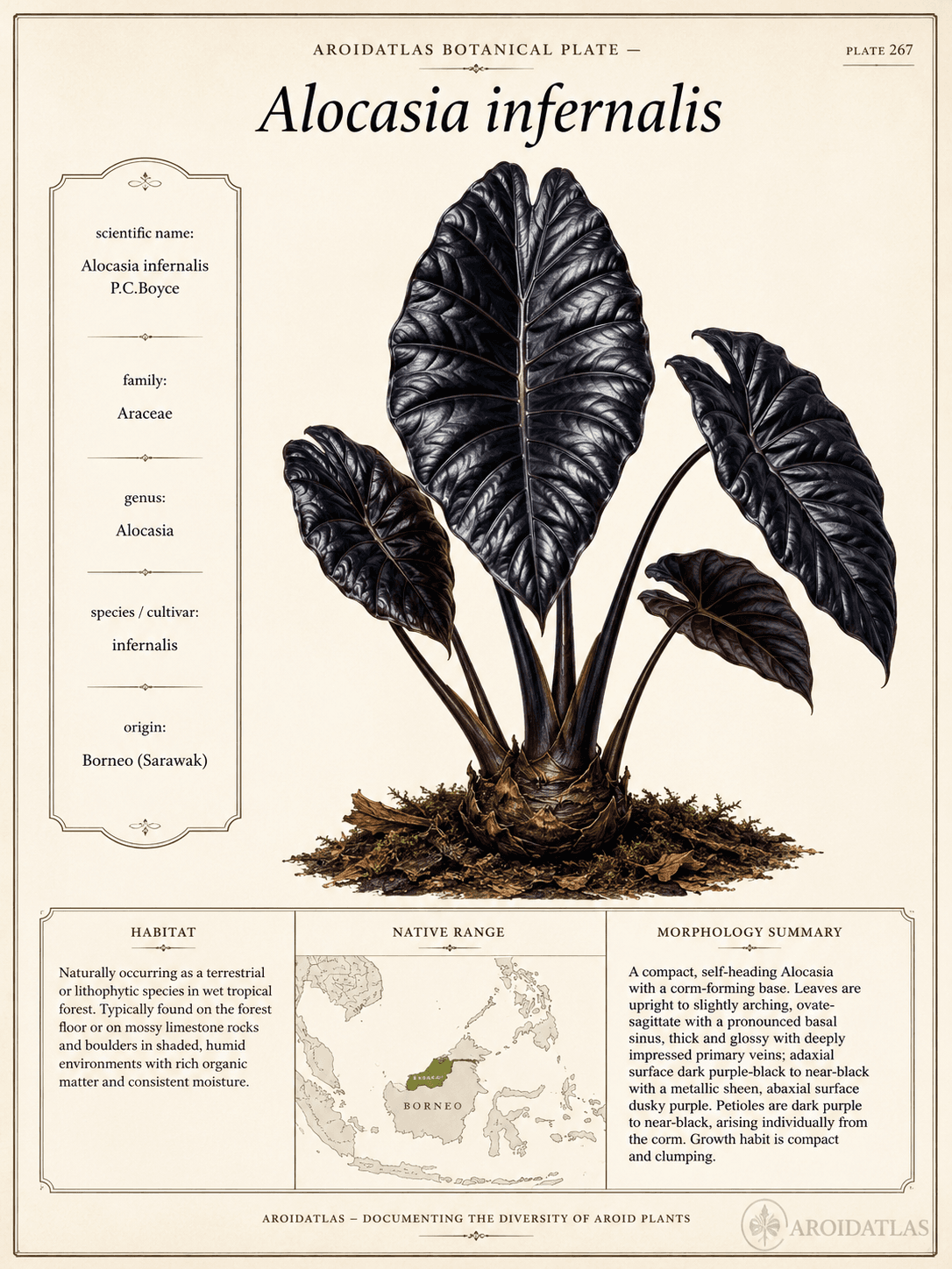 Alocasia Infernalis
