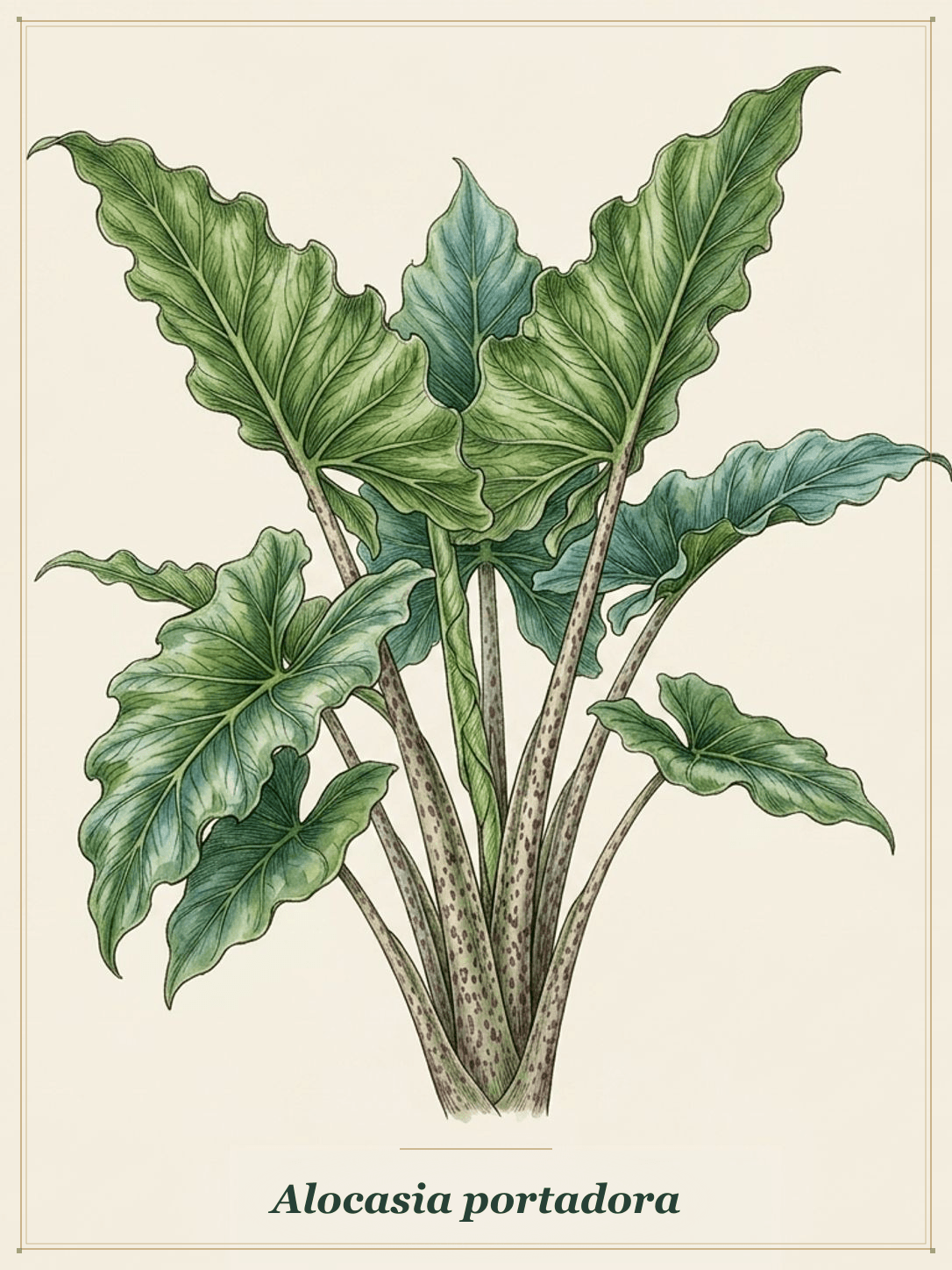 Upright Elephant Ear