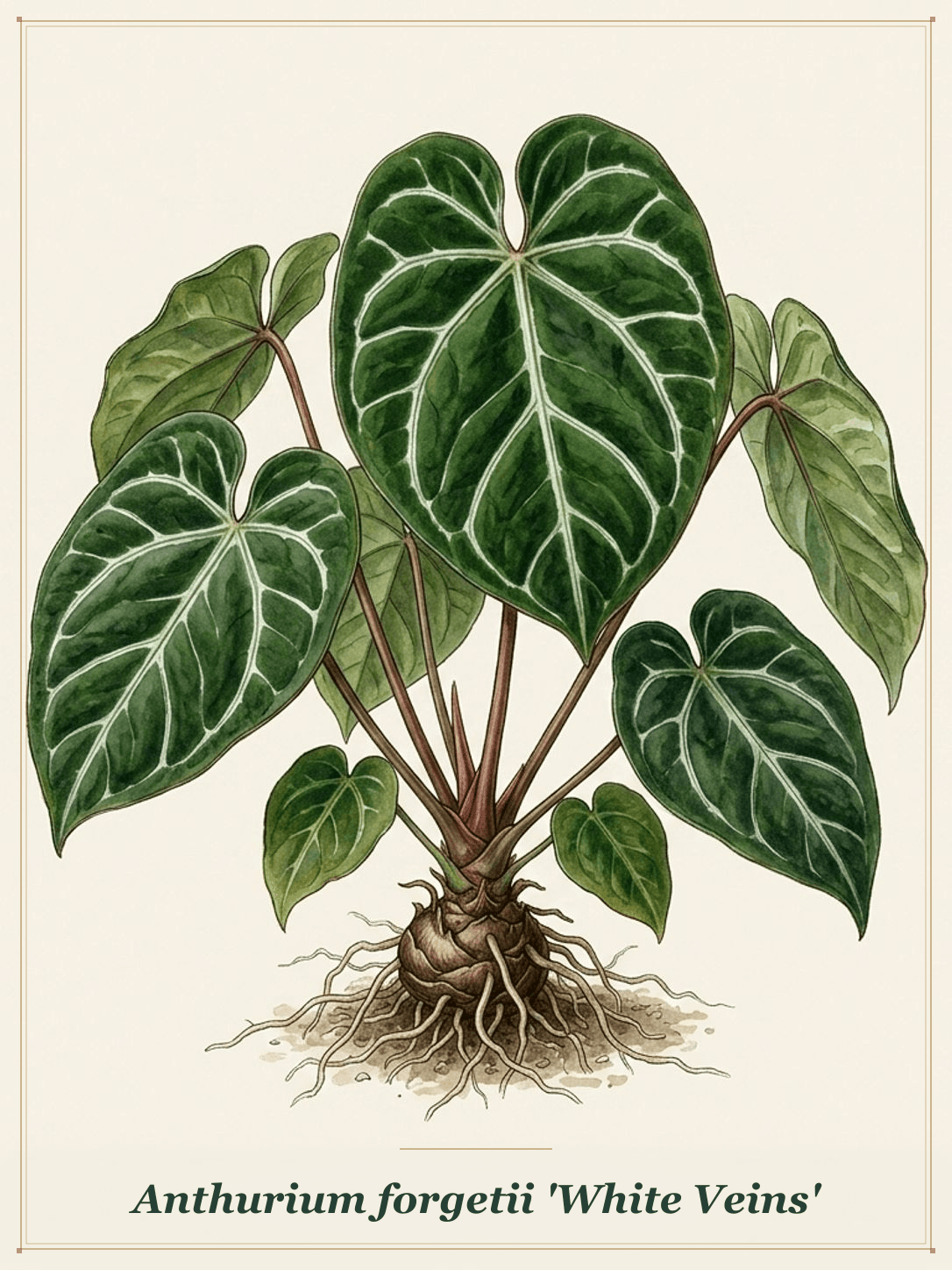 Forgetii White Veins