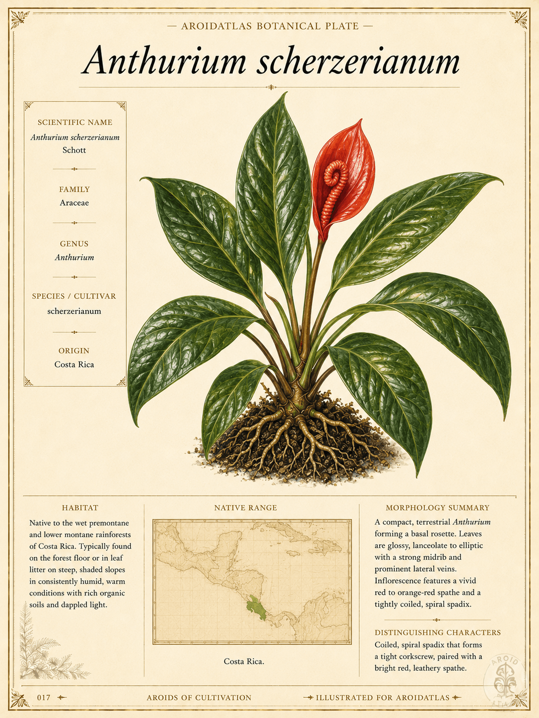 Flamingo Flower