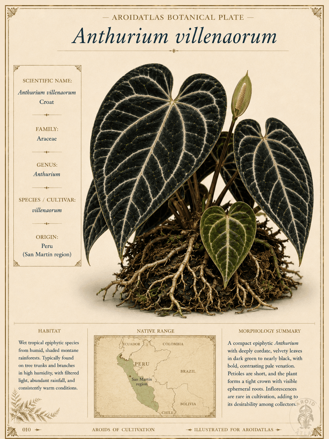 Villena's Anthurium