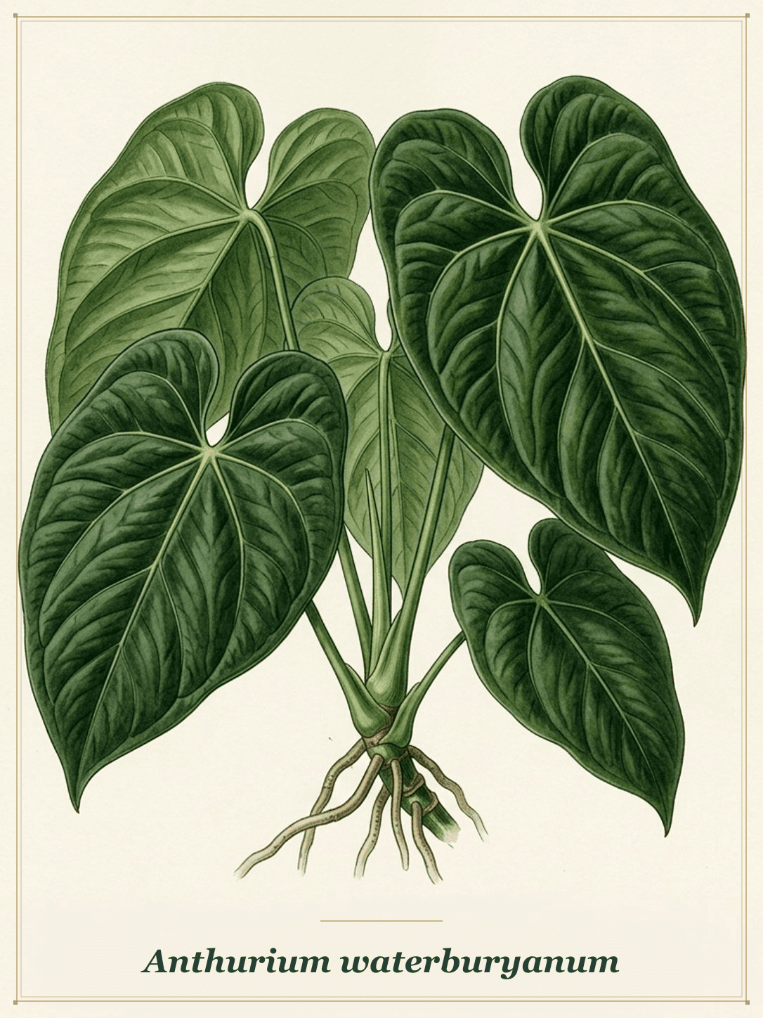 Waterbury's Velvet Anthurium