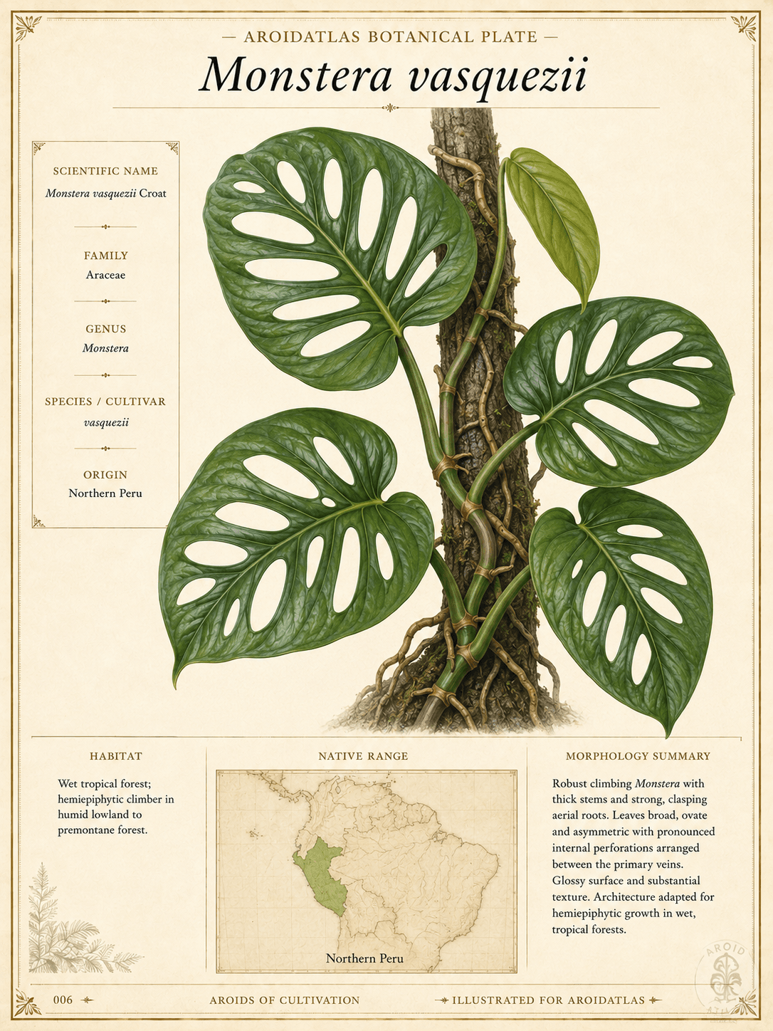 Vasquez's Monstera