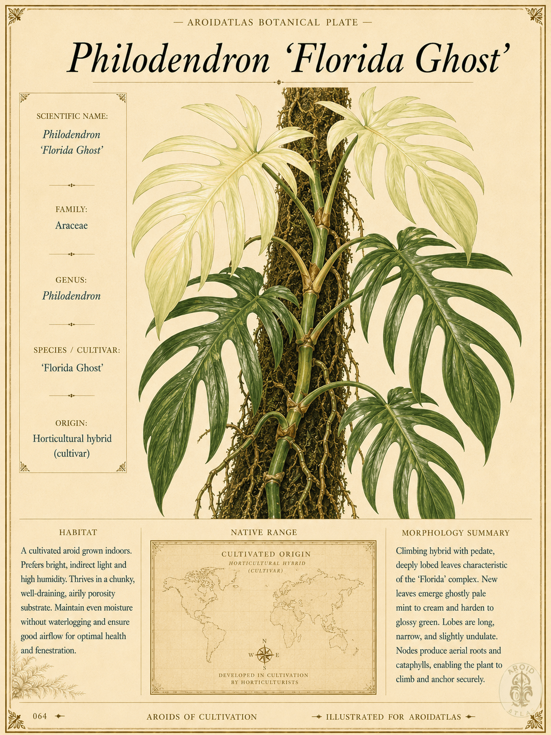 Florida Ghost Philodendron