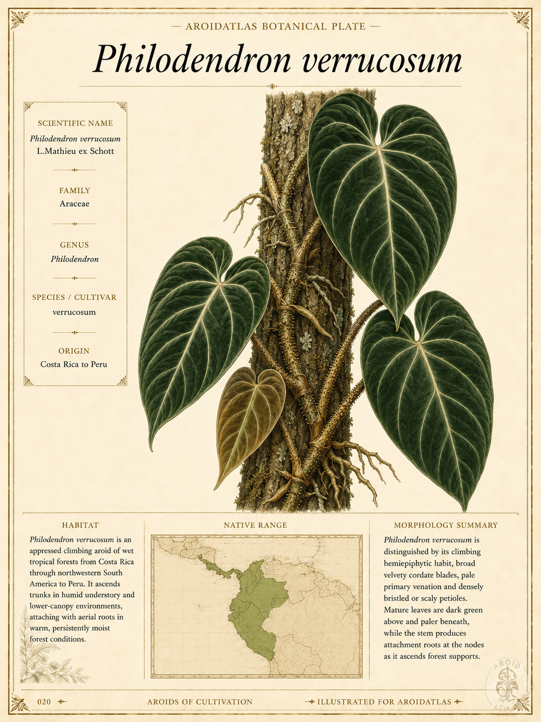 Verrucosum Philodendron