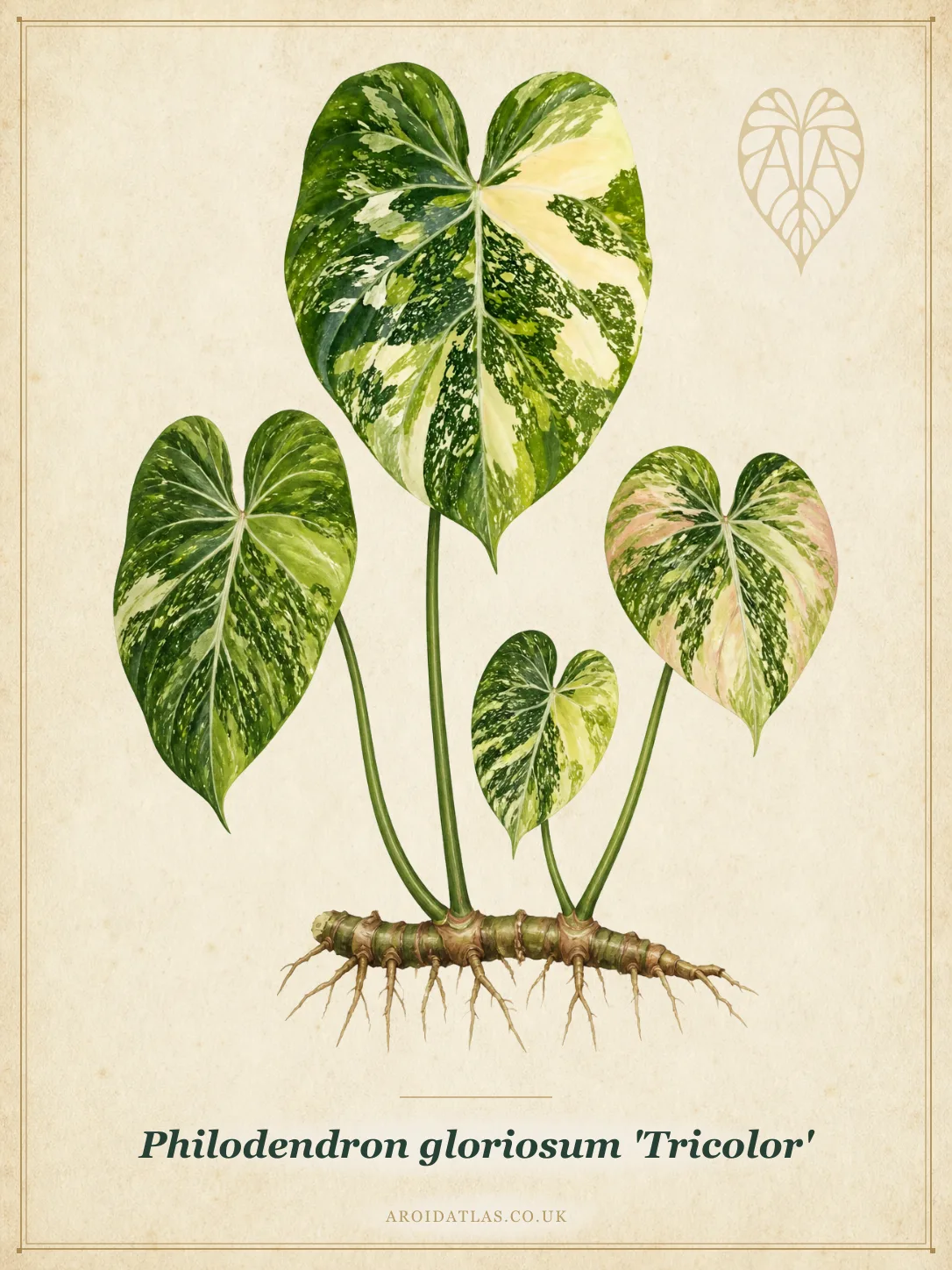 Tricolor Gloriosum Philodendron